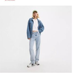 Levi’s low pro size 27 Charlie glow up medium wash